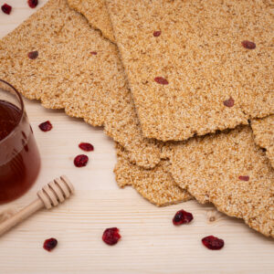 Παστέλι Κρανμπέρι Φέτα ( Sesame Snack Slice with Cranberries)